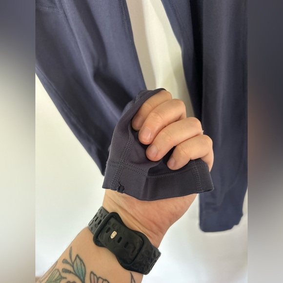 Free People Barre Leggings Blue Womens S Compression FP Movement Mid-Rise Blue - Picture 7 of 8